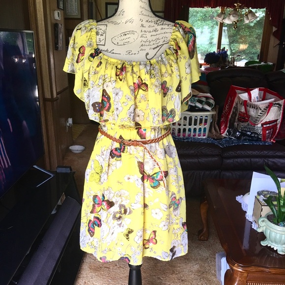 love, Fire Dresses & Skirts - Beautiful butterfly 🦋 print dress